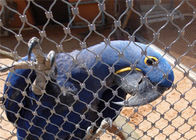 Papağan Aviary için Düğümlü 1.5mm 7x19 Paslanmaz Çelik Kuş Ağları