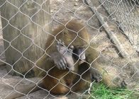 Hayvanat Bahçesi Hayvan Çiti İçin Dokuma 3mm Paslanmaz Çelik Hasır