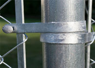 Galvanizli Çelik Zincir Bağlantı Çit Germe Bandı Ticari Sınıf Çoklu Boyut