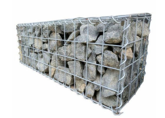 Bahçeler için Dekoratif Gabion Sepetleri, Yeşil Gabion Çitler Duvar Manzarası için