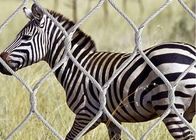 Hayvanat Bahçesi Hayvan Çiti İçin Dokuma 1.5mm Paslanmaz Çelik Halat Hasır