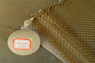 Uzay Bölücü İçin Alüminyum Zincir Bağlantısı 1.2mm Metal Hasır Perdelik
