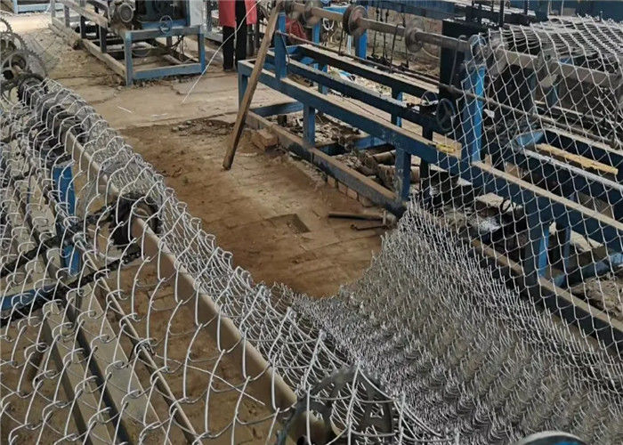 Çinko Kaplı Galvanizli Zincir Bağlantı Kumaş 0.148'' Tel Çapı 2''X2'' 12ft X 50ft